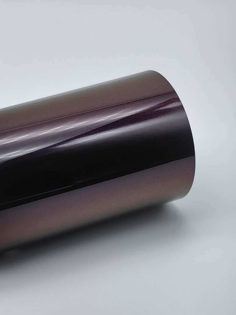 Black charm Red (PET177) Vinyl Film