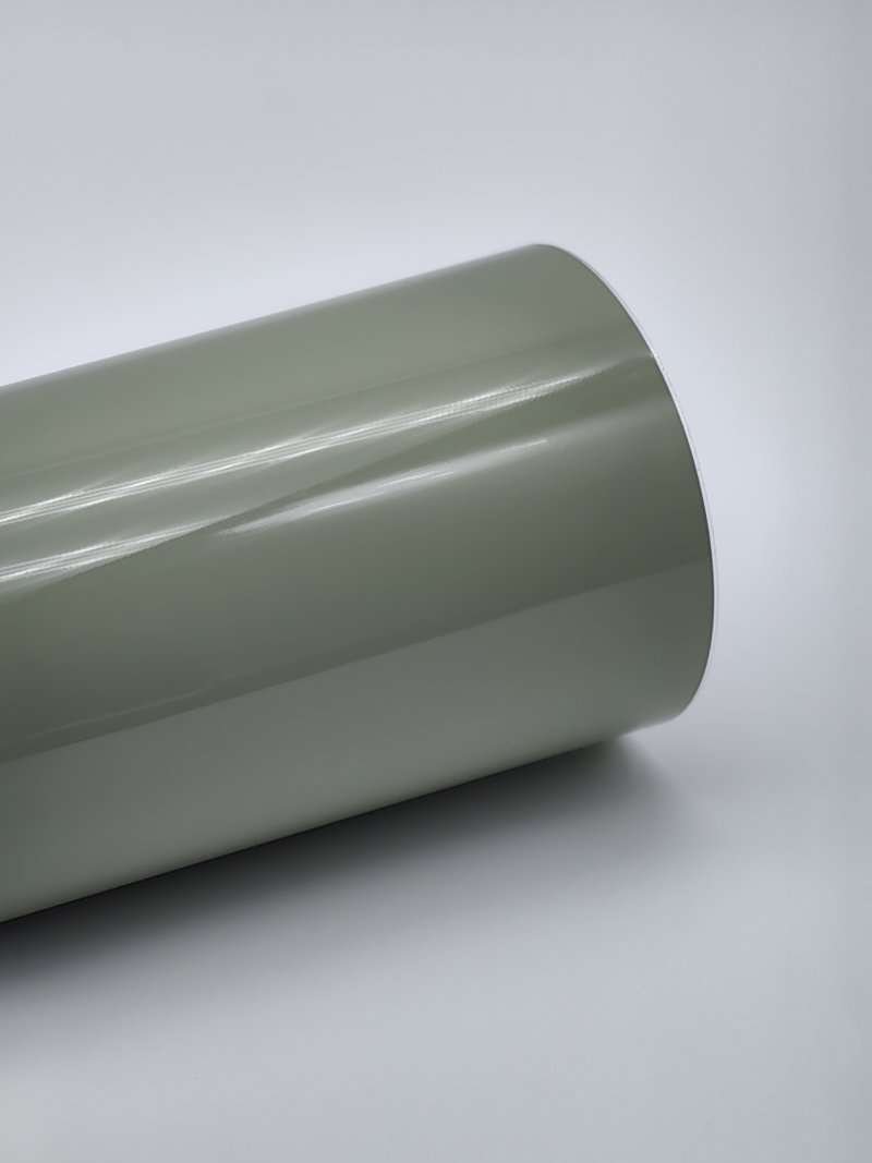 Crystal Light Khaki Green (PET108) Vinyl Film