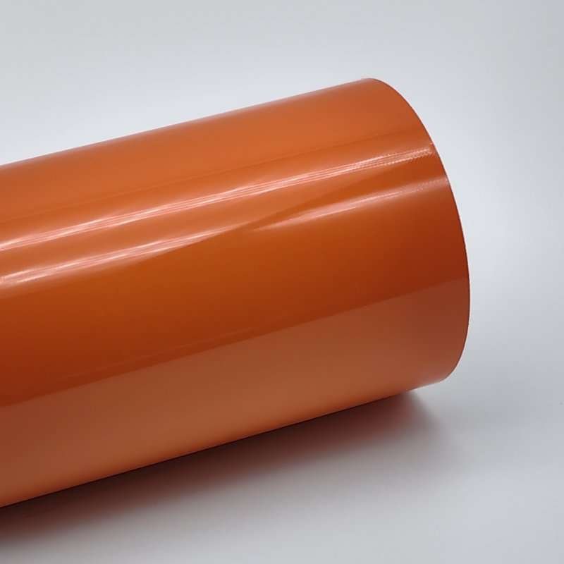 Crystal Orange (PET129) Vinyl Film