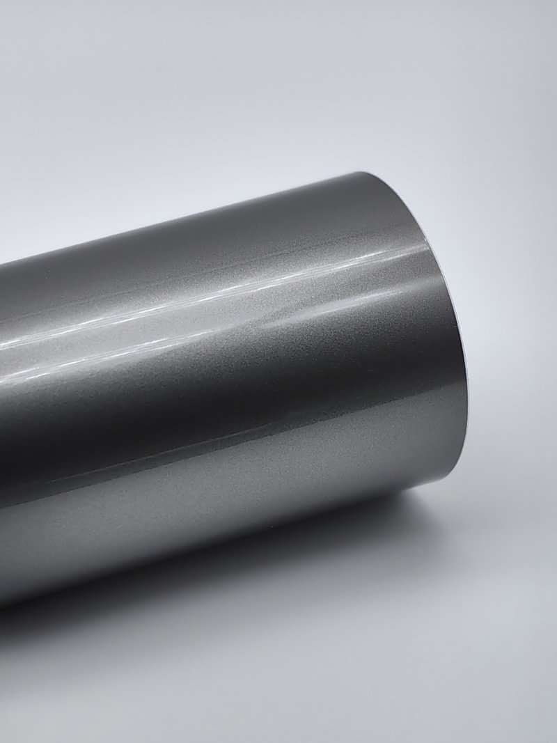 Liquid Silver (PET302) Vinyl Film