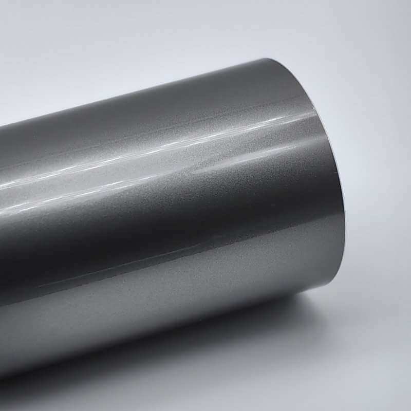 Liquid Silver (PET302) Vinyl Film