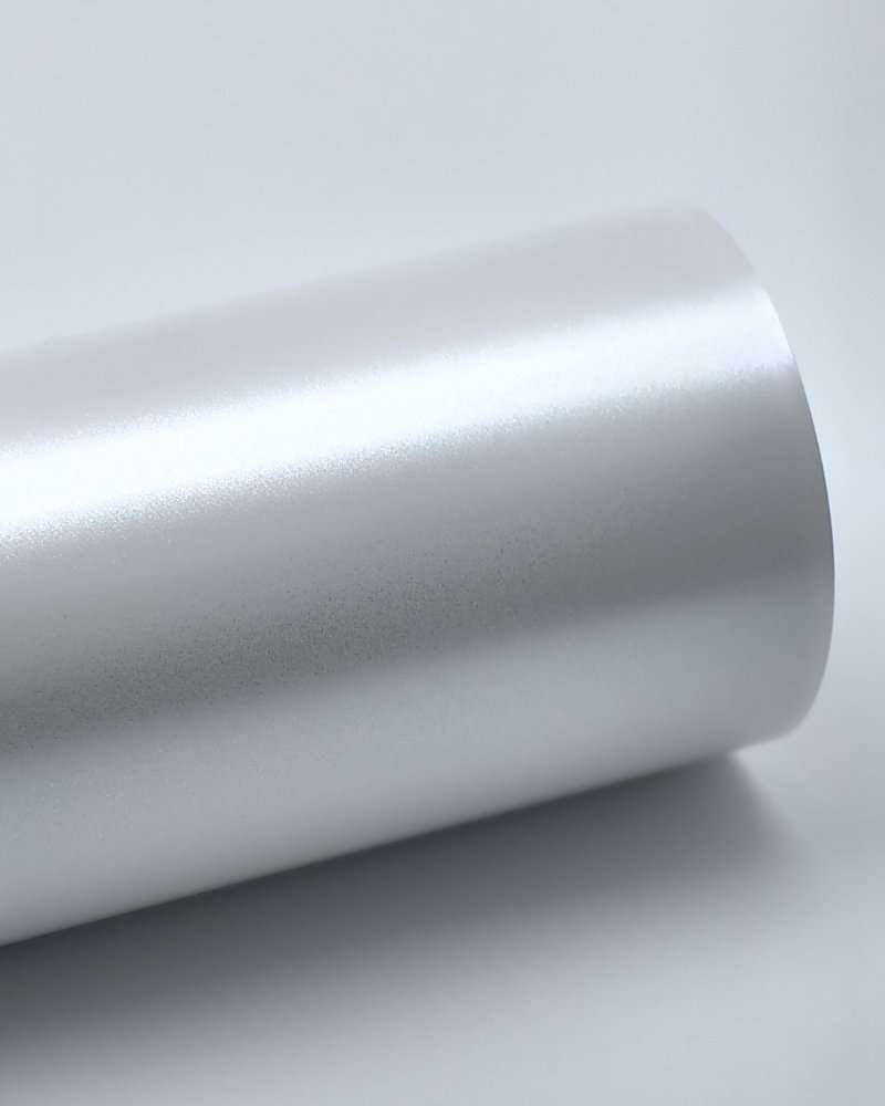 Electro Metallic White (PET247) Vinyl Film