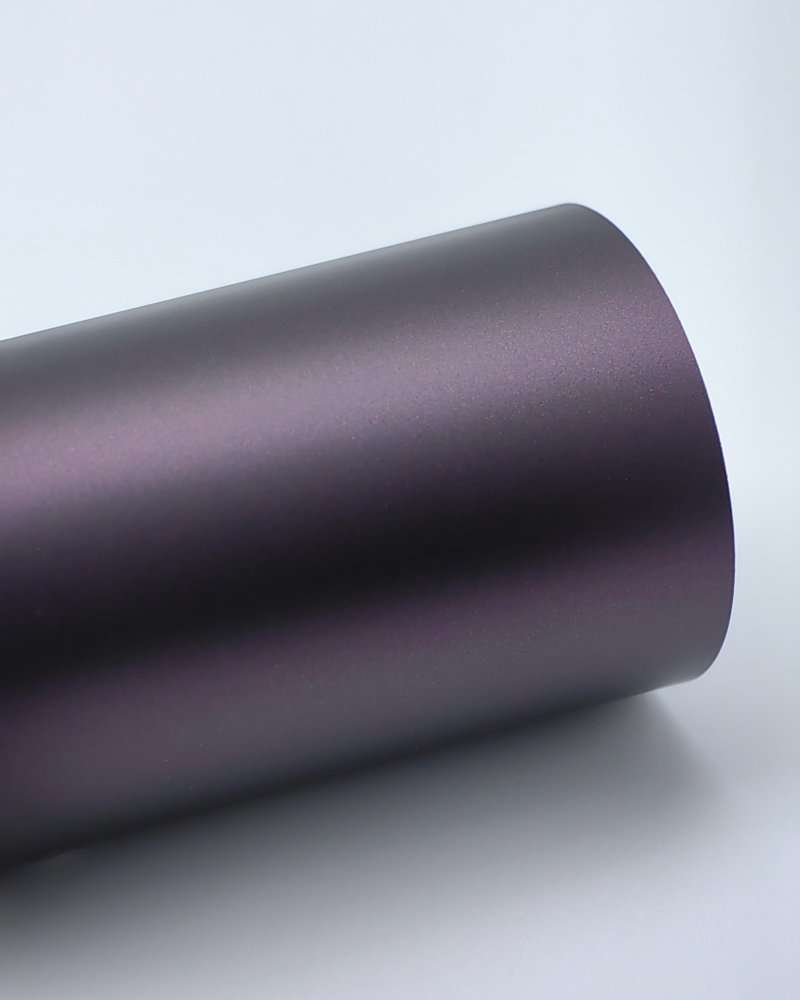 Super matte Black Fantasy Purple (PET296) Vinyl Film