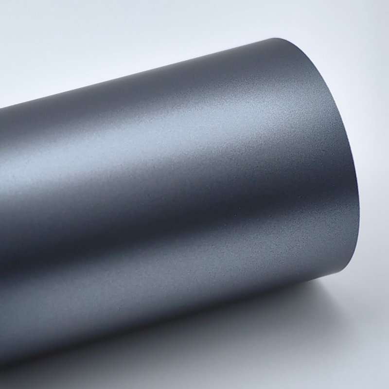 Super matte Gray Blue (PET297) Vinyl Film